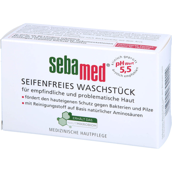 Sebamed seifenfreies Waschstück für empfindliche & problematische Haut, 150 g body care