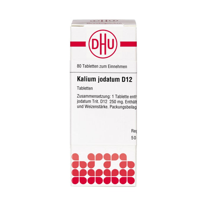 DHU Kalium jodatum D 12 Tabletten, 80 pc Tablettes