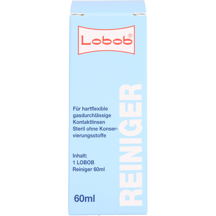 Lobob Reiniger für hartflexible gasdurchlässige Kontaktlinsen, 60 ml Solution
