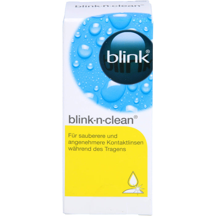 blink-n-clean Reinigungstropfen für Kontaktlinsen, 15 ml Solution