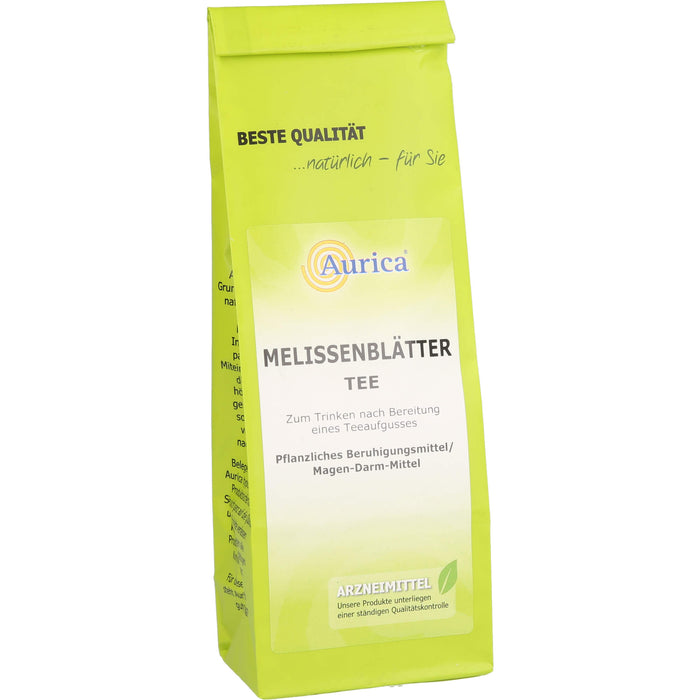 Aurica Melissenblätter Tee pflanzliches Beruhigungsmittel, 40 g Tea