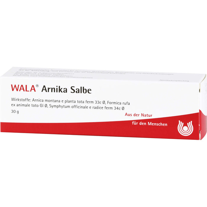 WALA Arnika Salbe bei Blutergüssen, Prellungen, Quetschungen und Prellungen, 30 g Onguent