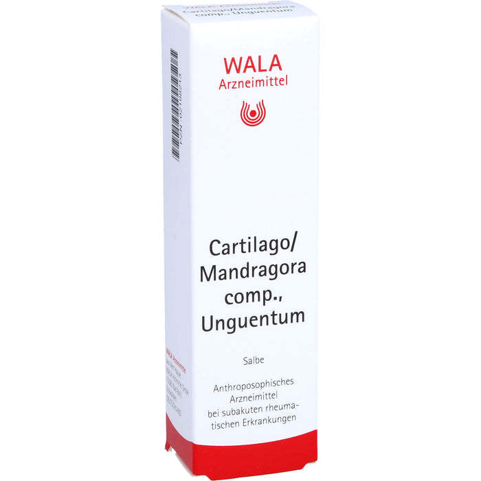 WALA Cartilago/Mandragora comp. Salbe bei subakuten rheumatischen Erkrankungen, 30 g Ointment