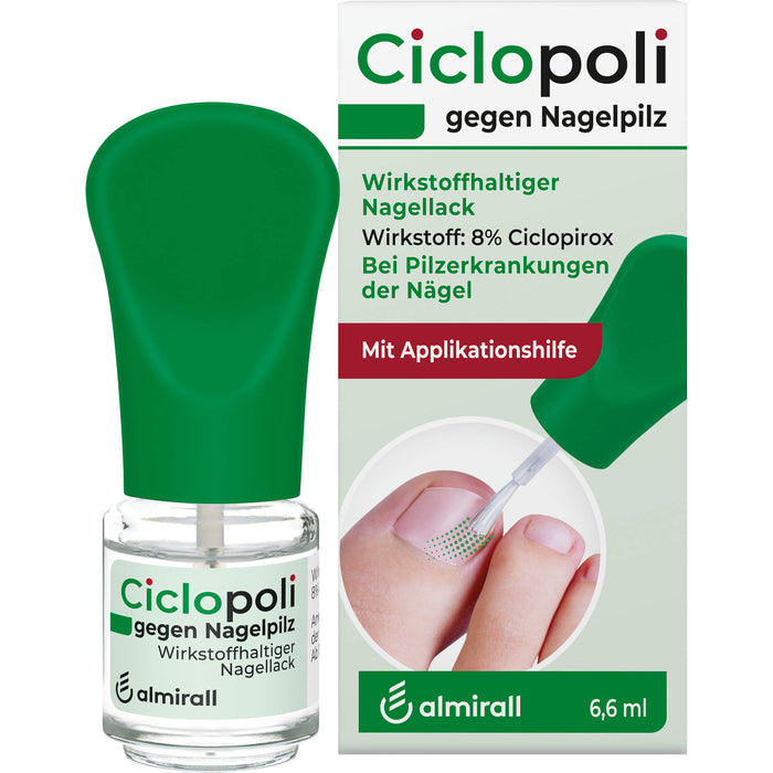 Ciclopoli Nagellack gegen Nagelpilz, 6.6 ml Solution