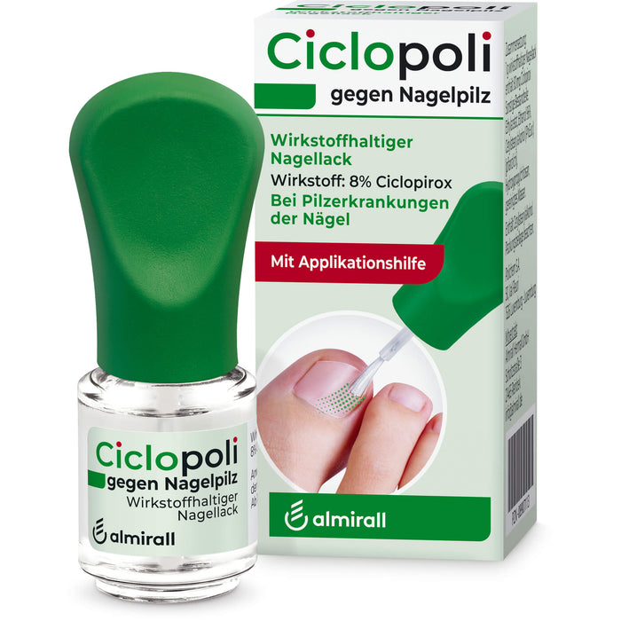 Ciclopoli Nagellack gegen Nagelpilz, 6.6 ml Solution