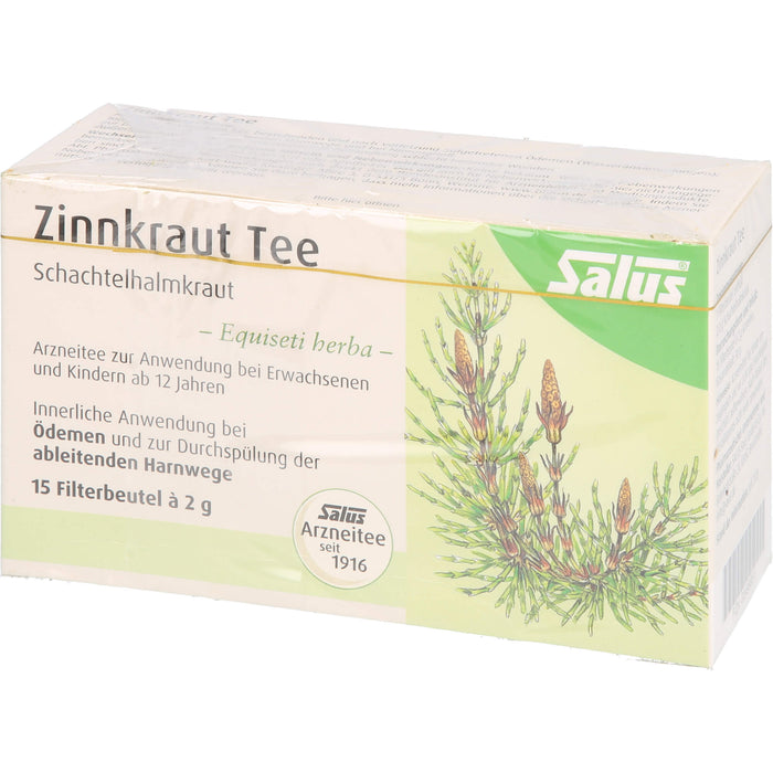 Salus Zinnkraut Tee bei Ödemen und zur Durchspülung der ableitenden Harnwege, 15 pcs. Filter bag