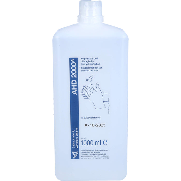 AHD 2000 Desinfektionsmittel, 1000 ml Solution