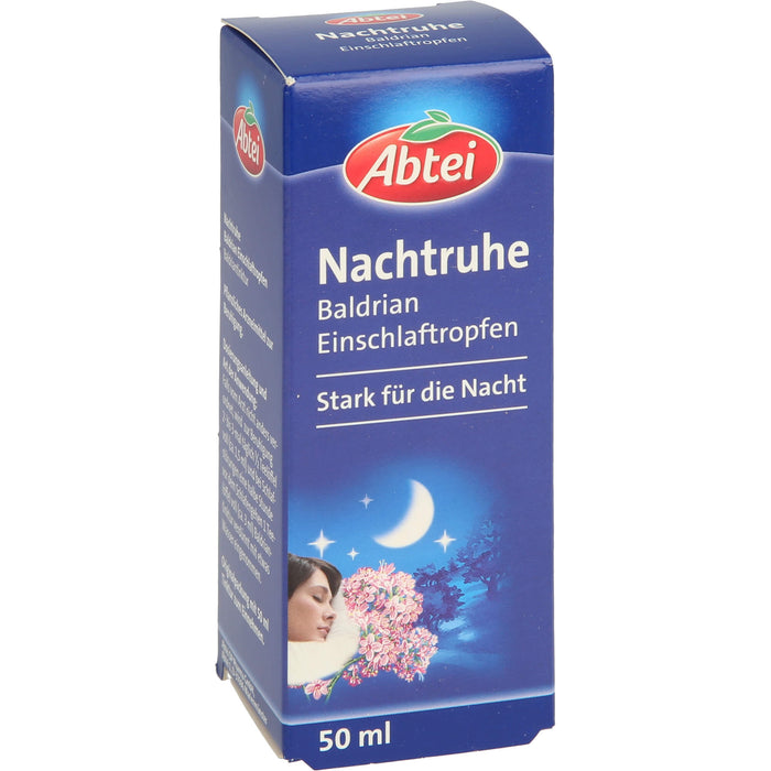 Abtei Nachtruhe Einschlaftropfen Baldriantinktur stark für die Nacht, 50 ml Solution