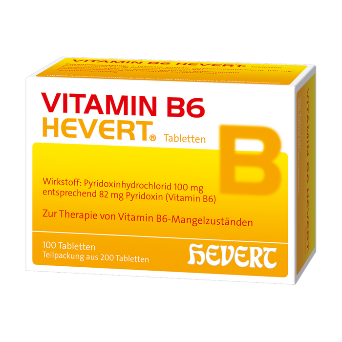 Vitamin B6 Hevert Tabletten, 200 pc Tablettes