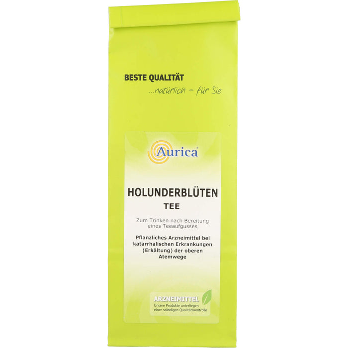 Aurica Holunderblüten Tee zur Behandlung von Erkältungskrankheiten, 70 g Tea