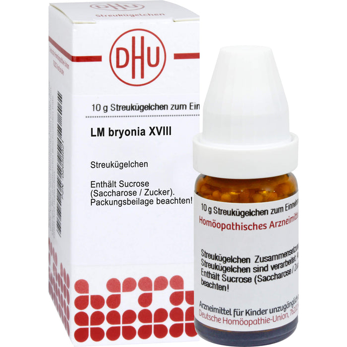 DHU Bryonia LM XVIII Streukügelchen, 5 g Globuli