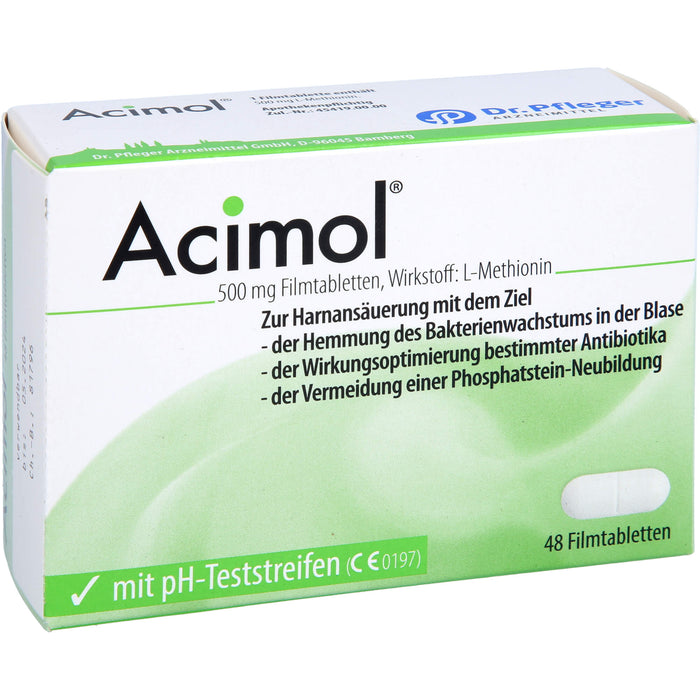 Acimol Filmtabletten zur Harnansäuerung, 48 pcs. Tablets