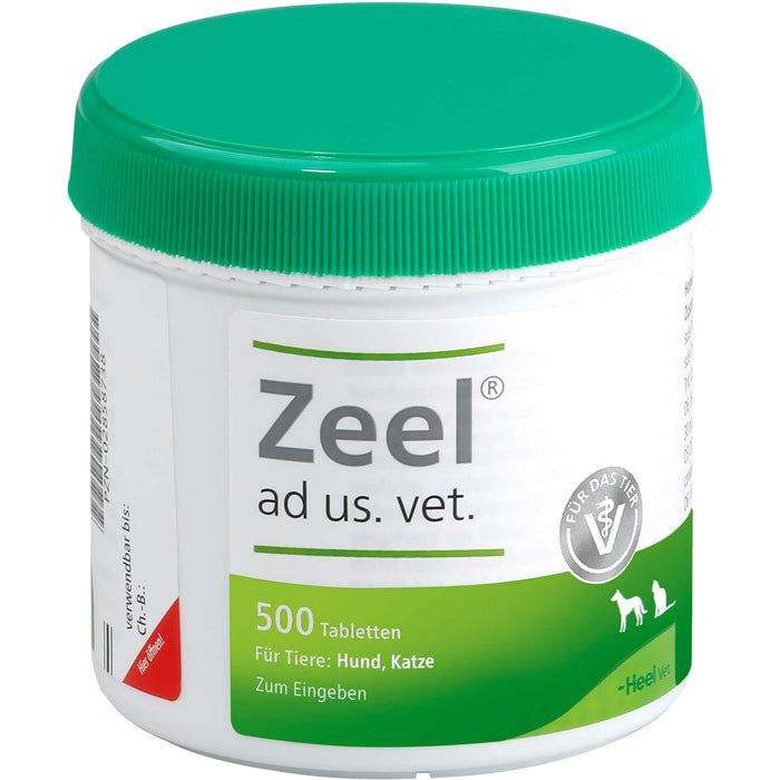 Zeel ad us. vet. Tabletten, 500 pcs. Tablets