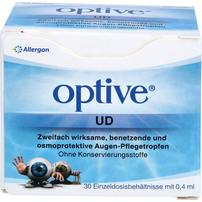 optive UD benetzende und feuchtigkeitsspendende Augentropfen, 30 pc Solution