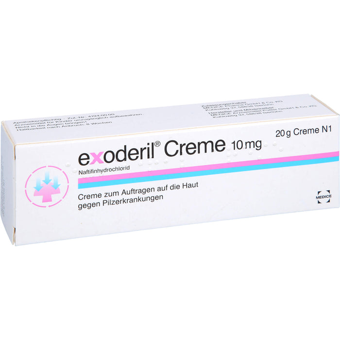 exoderil Creme 10 mg, 20 g Cream