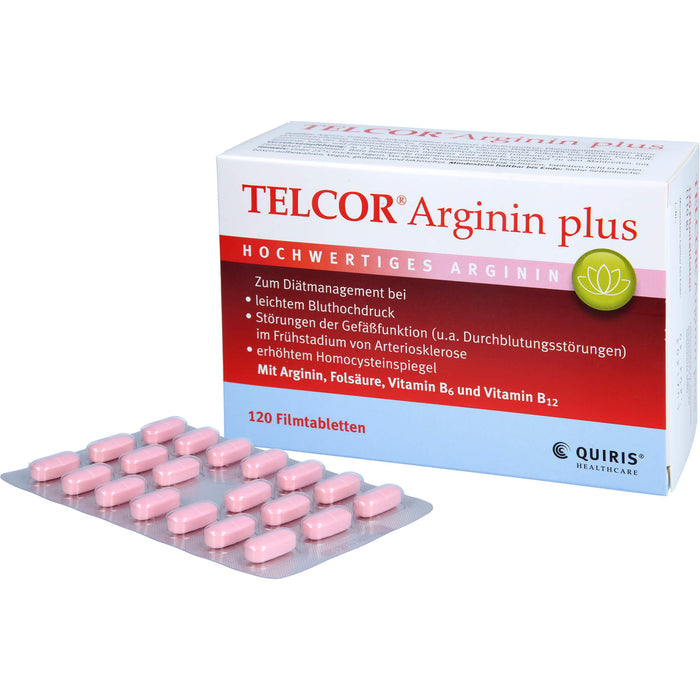 Telcor Arginin plus Filmtabletten, 120 pcs. Tablets