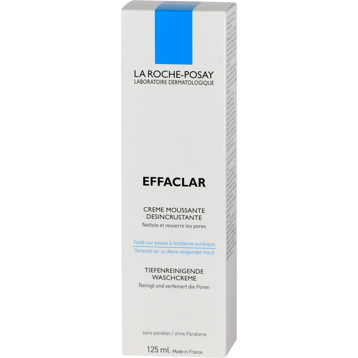 La Roche-Posay Effaclar tiefenreinigende Waschcreme, 125 ml Cream