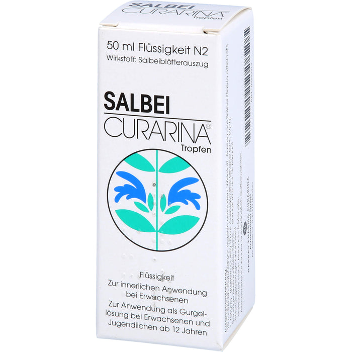 Salbei Curarina Tropfen, 50 ml Solution