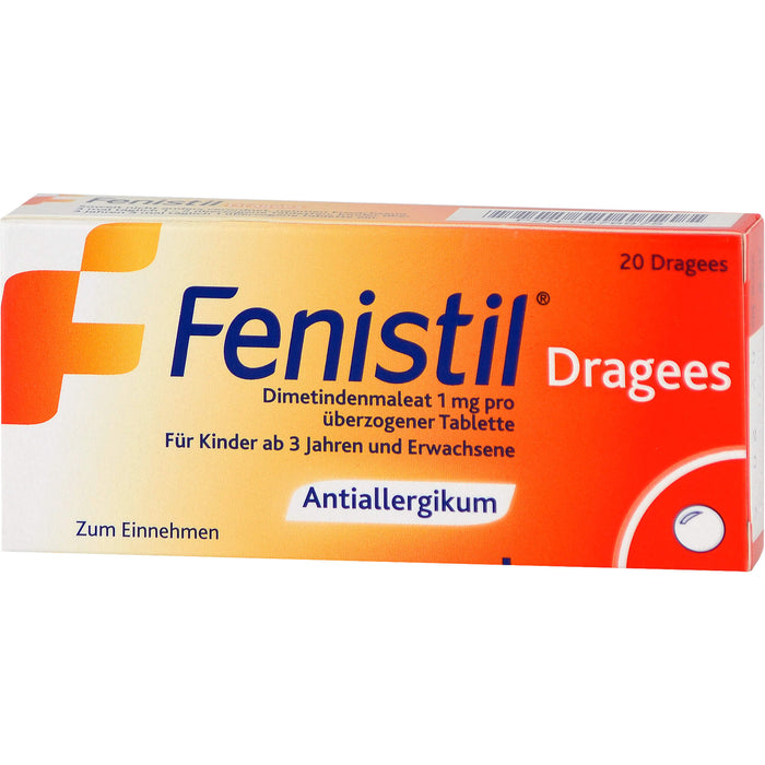 Fenistil Dragees bei Allergien, 20 pc Dragées