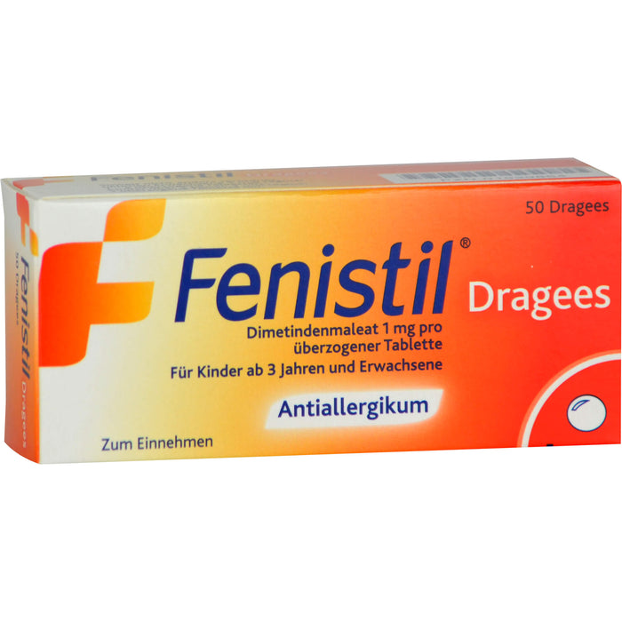 Fenistil Beragena Dragees bei Allergien, 50 pc Tablettes