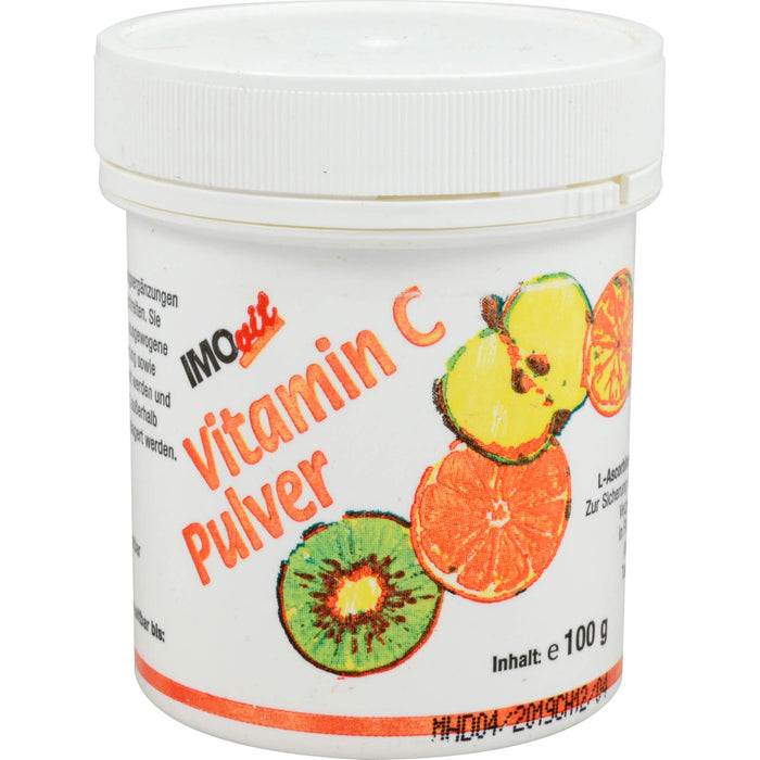 IMOvit Vitamin C Pulver zur Sicherung eines erhöhten Vitamin C Bedarfs, 100 g Powder
