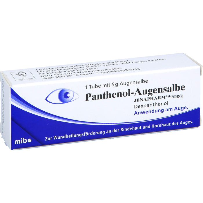 Panthenol Augensalbe JENAPHARM, 5 g Ointment
