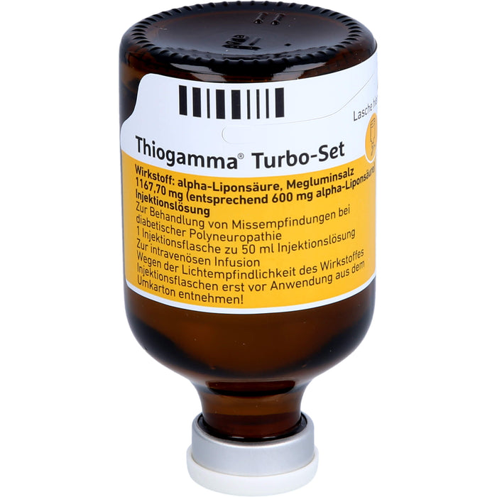 Thiogamma Turbo Set Pur Lösung, 50 ml Solution