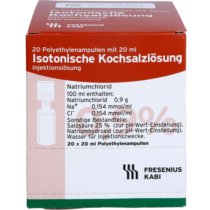 FRESENIUS KABI Isotonische Kochsalzlösung 0,9 % Injektionslösung, 400 ml Solution