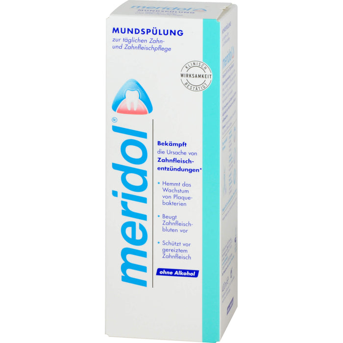 meridol Mundspülung zur täglichen Zahn- und Zahnfleischpflege, 400 ml Solution