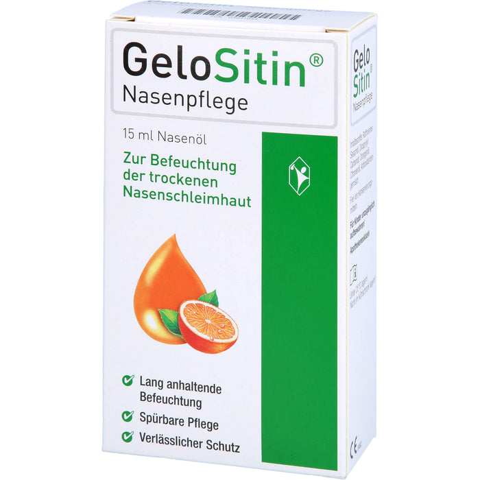 Gelositin Nasenpflege Nasenöl, 15 ml Lösung