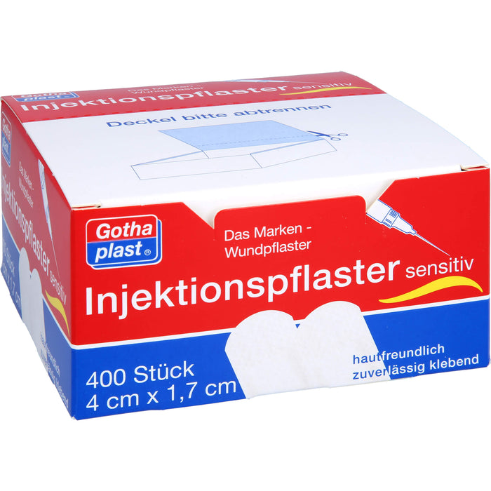Gothaplast Injektionspflaster sensitiv 4 x 1,7 cm, 400 pc Pansement