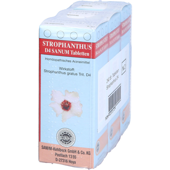Strophantus D4 Sanum Tabletten, 240 pcs. Tablets