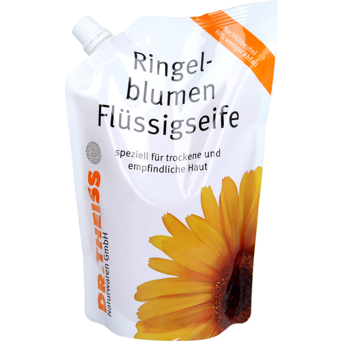 DR. THEISS Ringelblumen Flüssigseife für trockene und empfindliche Haut, 500 ml liquid soap