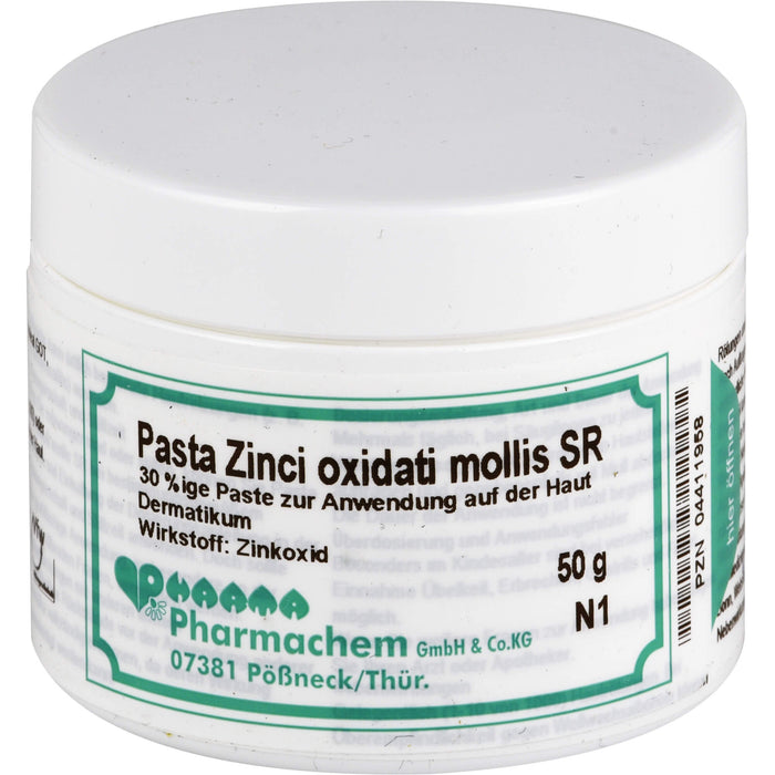 Pharmachem Pasta Zinci oxidati mollis SR weiche Zinkoxidpaste SR, 50 g Ointment