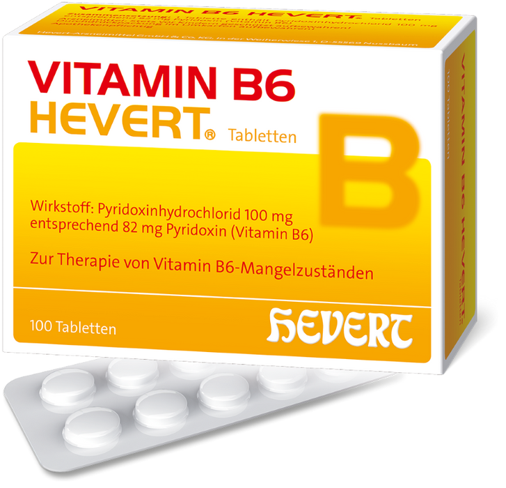 Vitamin B6 Hevert Tabletten, 100 pc Tablettes