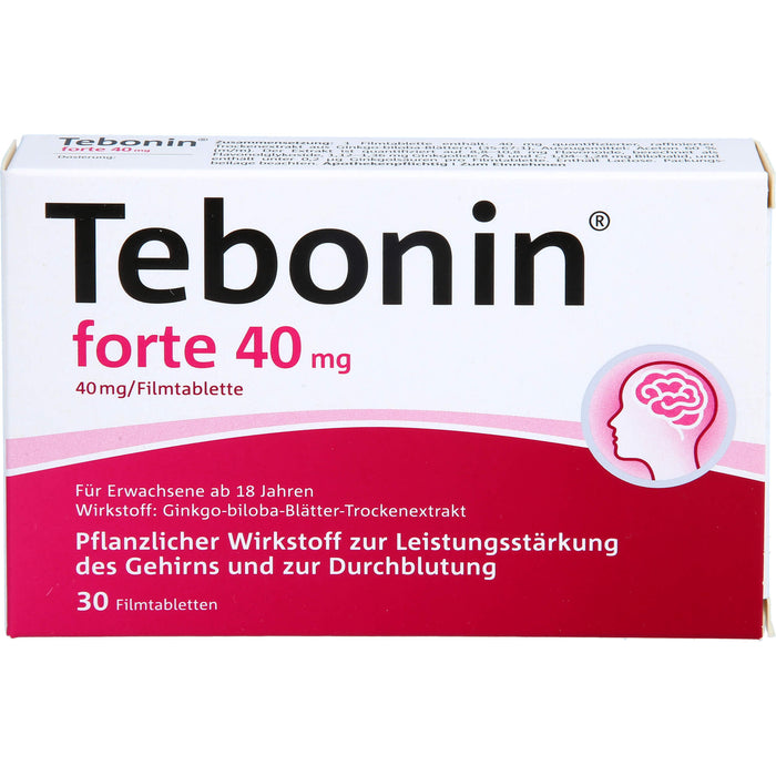 Tebonin forte 40 mg Tabletten, 30 pcs. Tablets