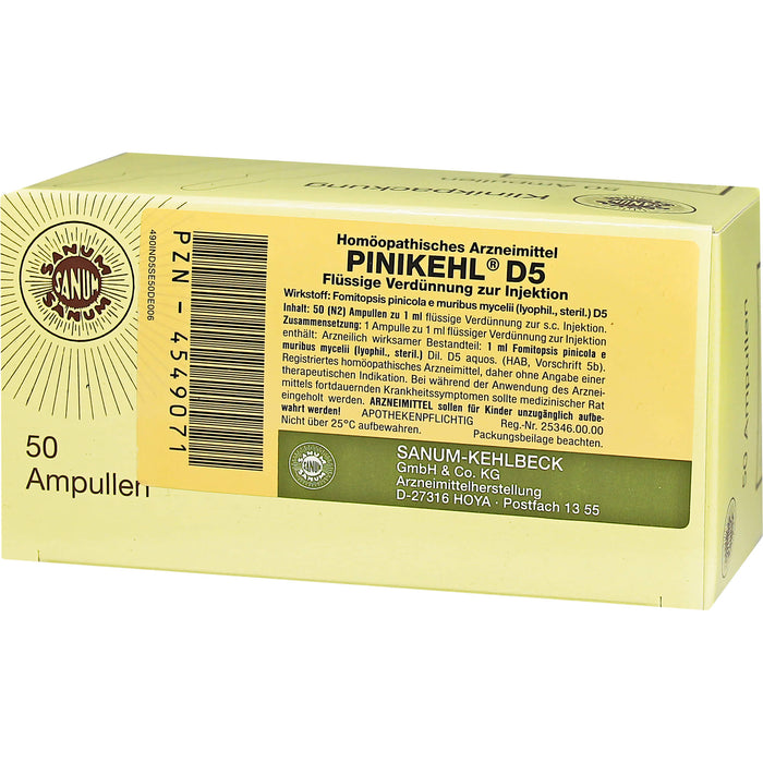 Pinikehl D5 Amp., 50X1 ml AMP