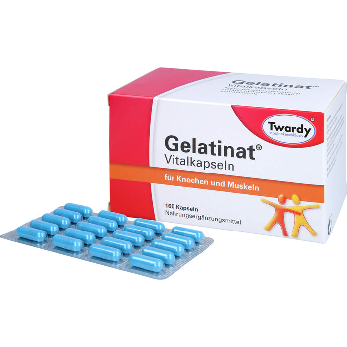 Gelatinat Vitalkapseln, 160 pcs. Capsules