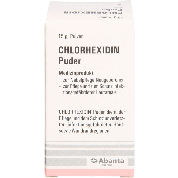 Abanta Pharma Chlorhexidin Puder, 15 g Poudre