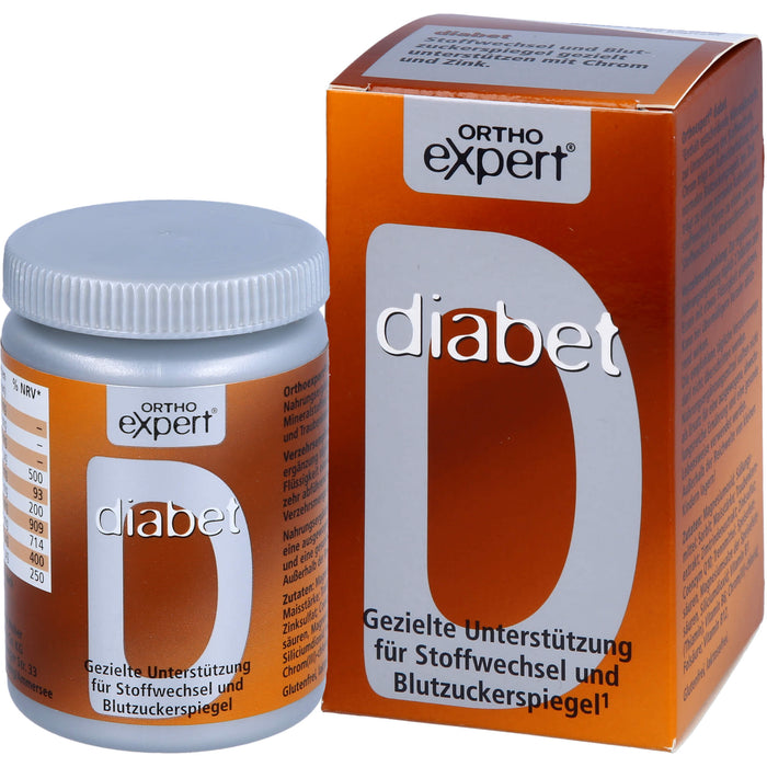 Orthoexpert diabet Tabletten unterstützt gezielt den Stoffwechsel, 60 pc Tablettes