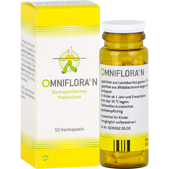 Omniflora N Kapseln Probiotikum, 50 pc Capsules
