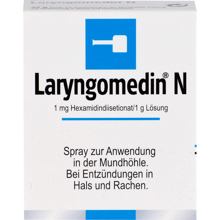 Laryngomedin N Spray bei Entzündungen in Hals und Rachen, 45 g Solution