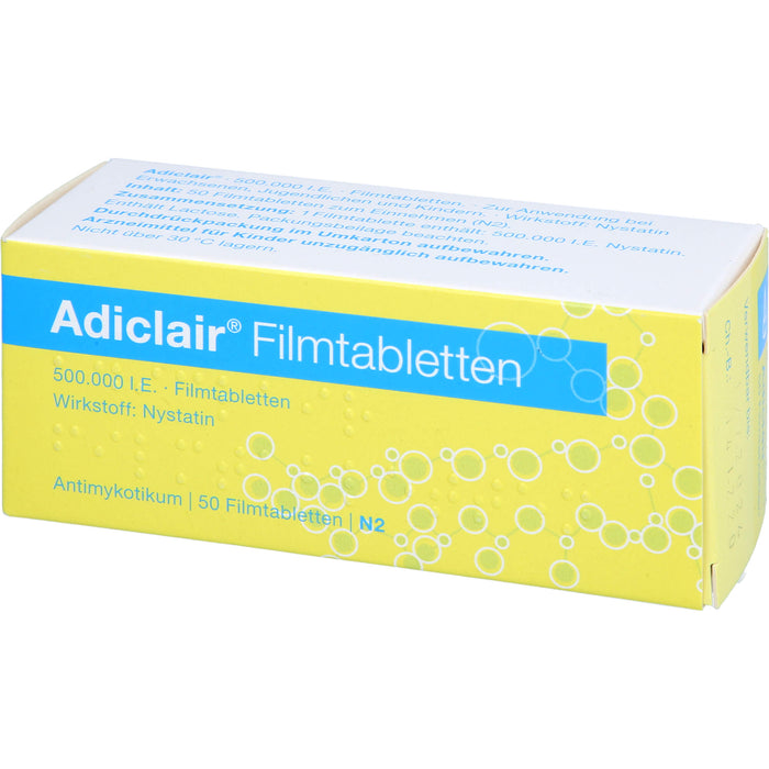 Adiclair Filmtabletten Antimykotikum, 50 pcs. Tablets
