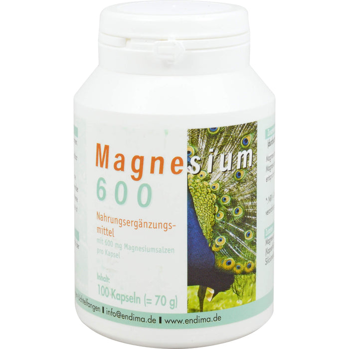 ENDIMA Magnesium 600 Kapseln, 100 pcs. Capsules
