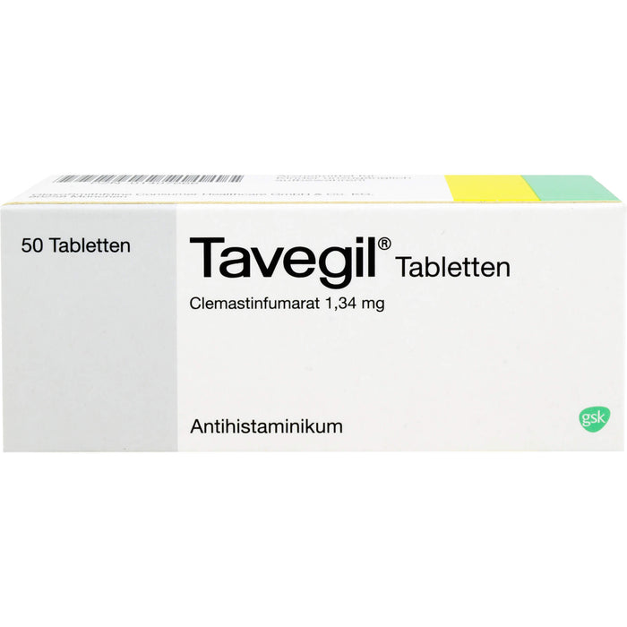 Tavegil Tabletten Antihistaminikum Reimport Kohlpharma, 50 pc Tablettes