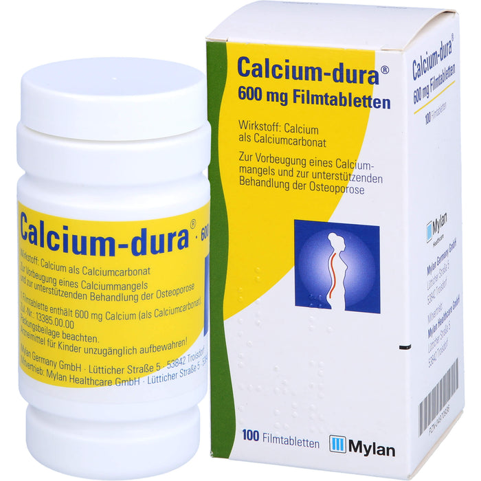 Calcium-dura Filmtabletten, 100 pcs. Tablets