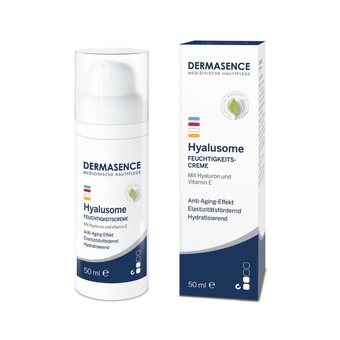 DERMASENCE Hyalusome Feuchtigkeitscreme Anti-Aging Effekt, elastizitätsfördernd und hydratisierend, 50 ml Crème
