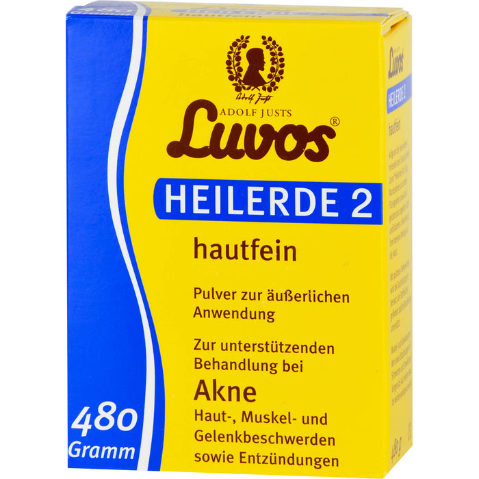 Luvos Heilerde 2 hautfein Pulver bei Akne, 480 g Powder