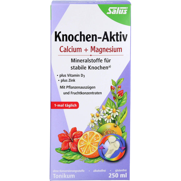 Salus Knochen-Aktiv Calcium+ Magnesium Tonikum, 250 ml Solution