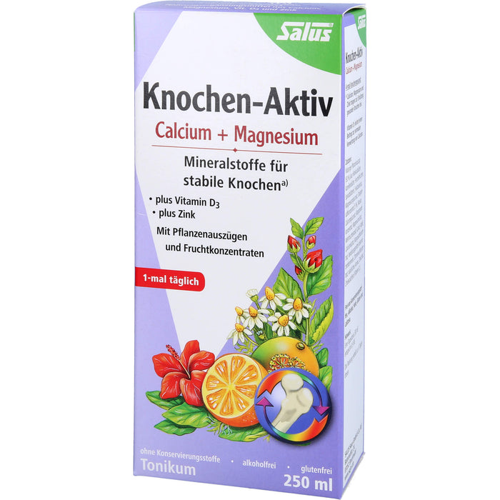 Salus Knochen-Aktiv Calcium+ Magnesium Tonikum, 250 ml Lösung